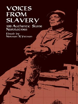 cover image of Voices from Slavery
